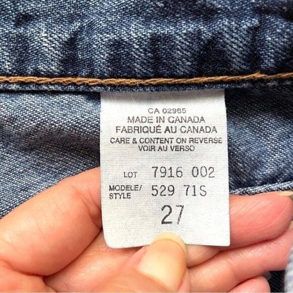 Vintage 90s Y2K High-Rise Flare Bell-bottom Jeans - 27 x 32" ✌🏼☮️ - Picture 5 of 8